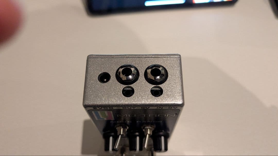 MU-TRON MICRO-TRON IV ベースエフェクター