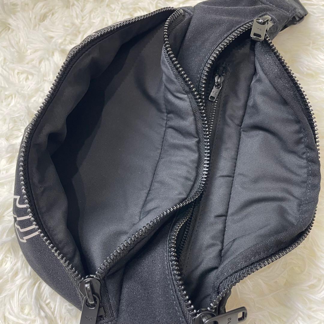 【美品】Y-3 ヨウジヤマモト ボディバッグ 黒 男女兼用