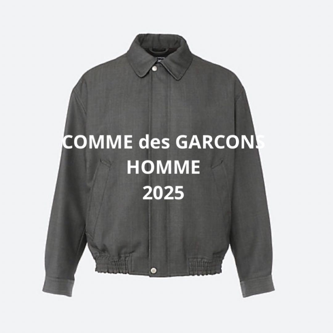 COMME des GARCONS HOMME ウールモヘヤツイルブルゾン25春