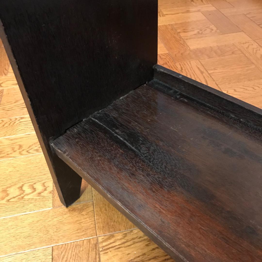 楔書棚・本棚・レトロ家具・古家具・古道具