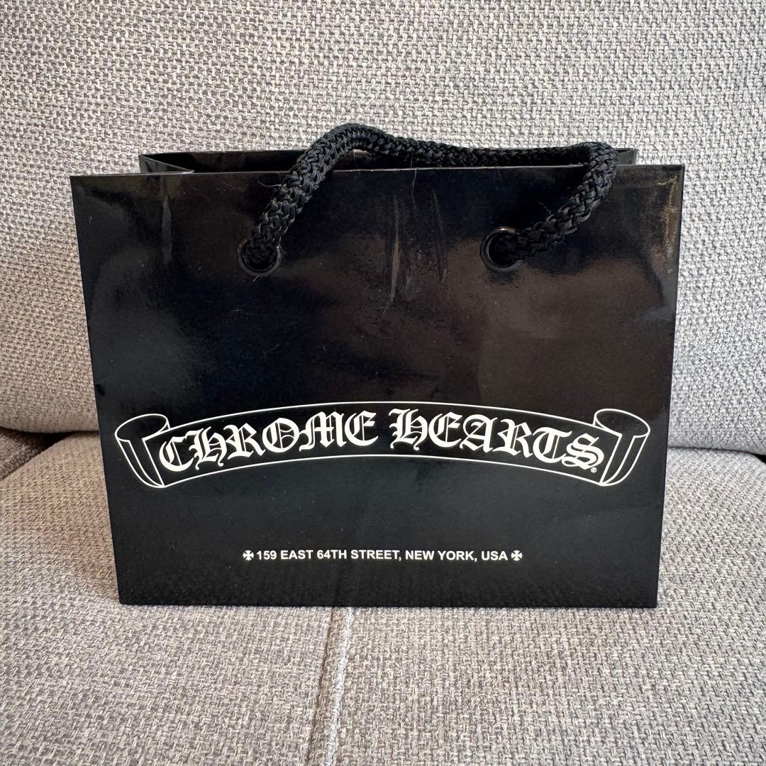 正規品◎Chrome Hearts◎クロムハーツ◎ブラックレザーブレス