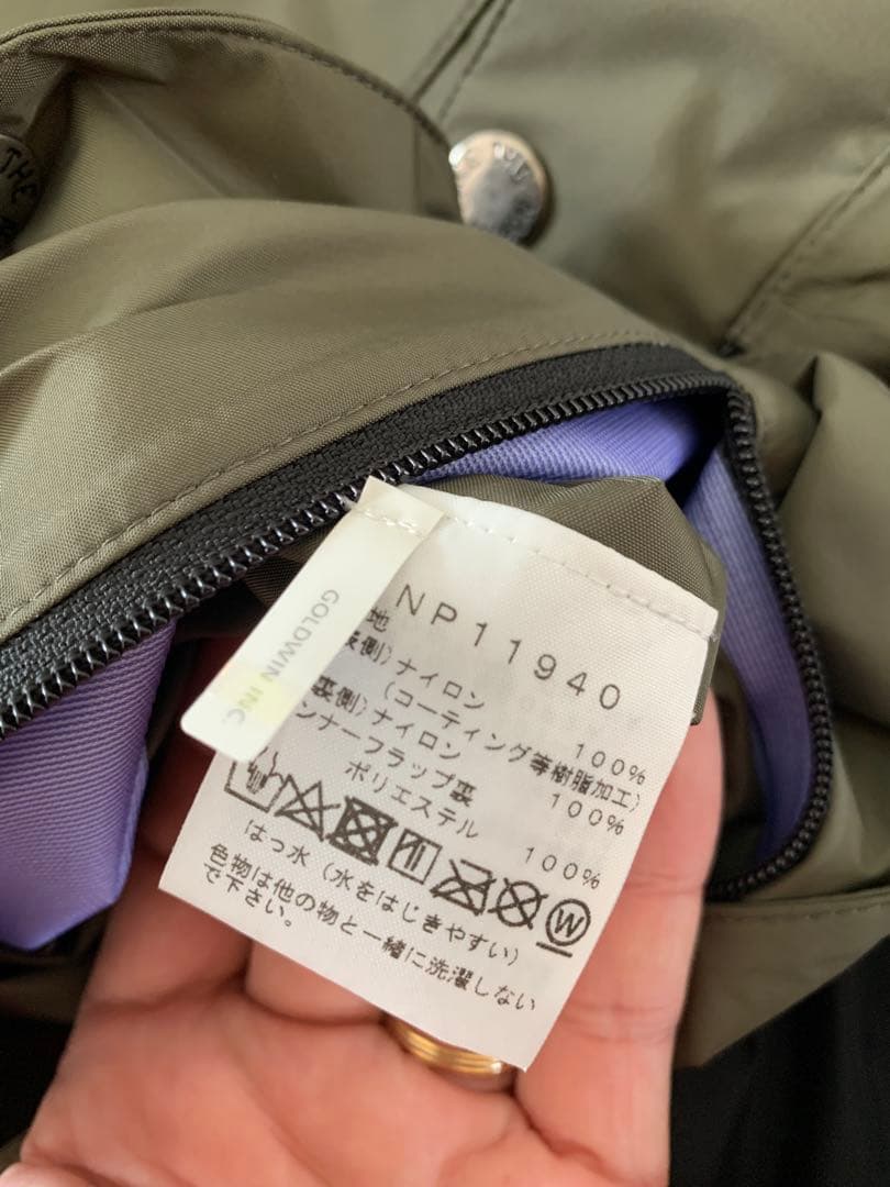 なぎるTHE NORTH FACE GORE-TEX コート　XL