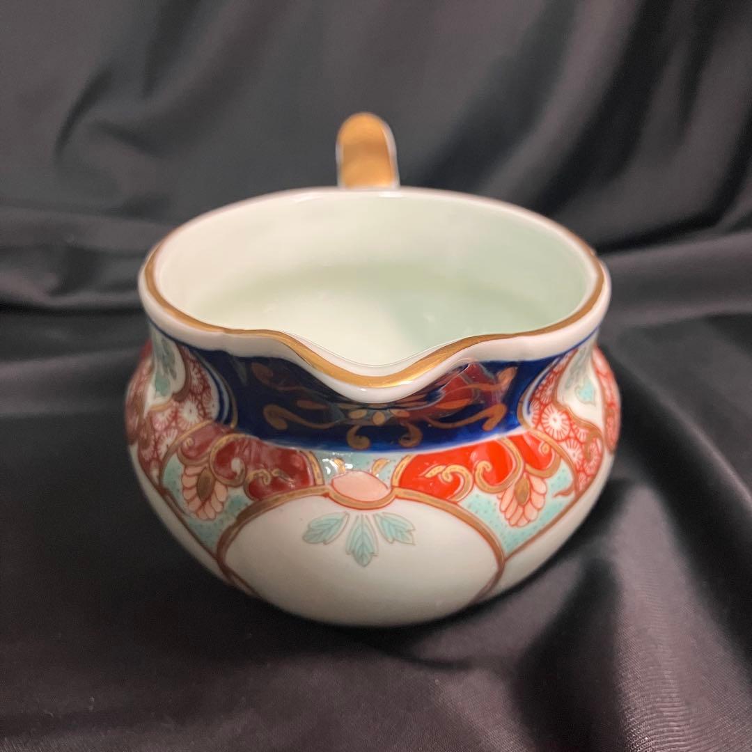 【匿名配送/希少】有田焼/弥左衛門/金彩古伊万里/ティーポット/シュガー/ミルク