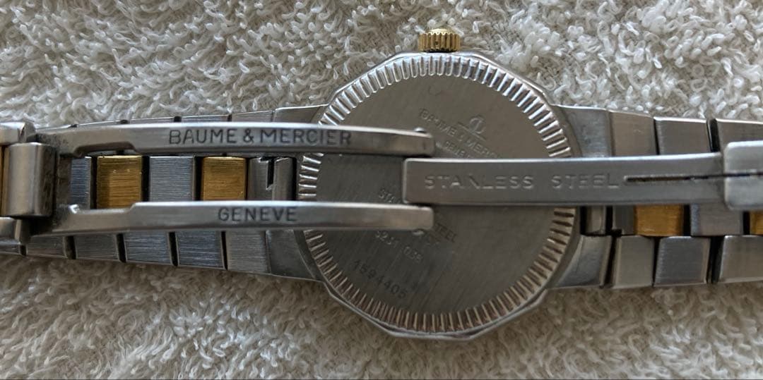 ボーム＆メルシェ リビエラ 5231.038 ユニセックス　26年1月電池交換済