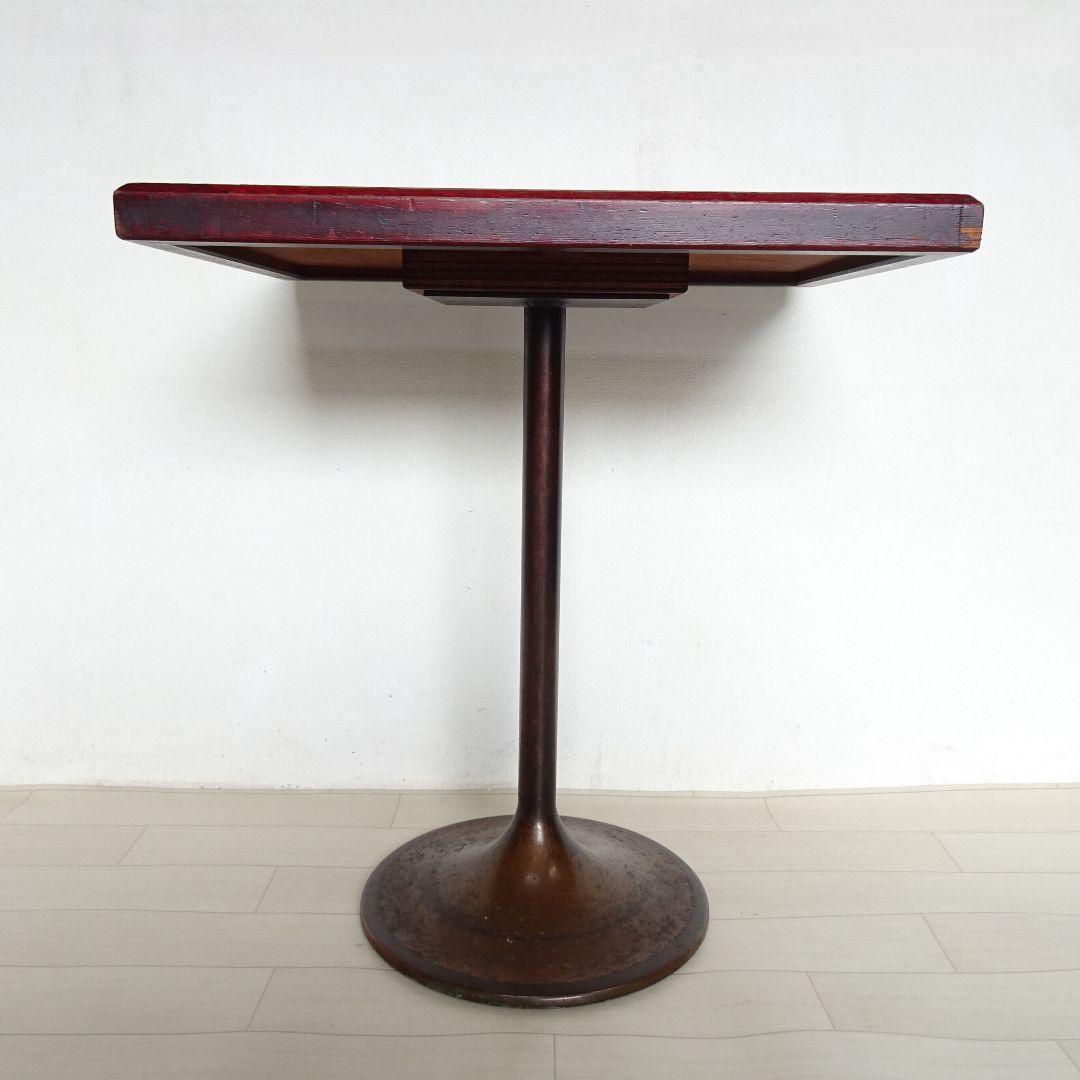 新宿の老舗喫茶店で使われていた　テーブル　┃木製テーブル レトロ・ヴィンテージ