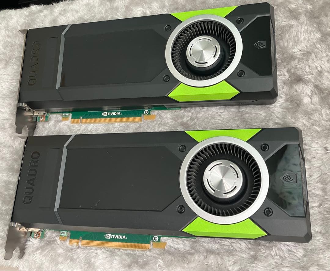 NVIDIA Quadro M5000 2個セット正常動作取り外し中古美品