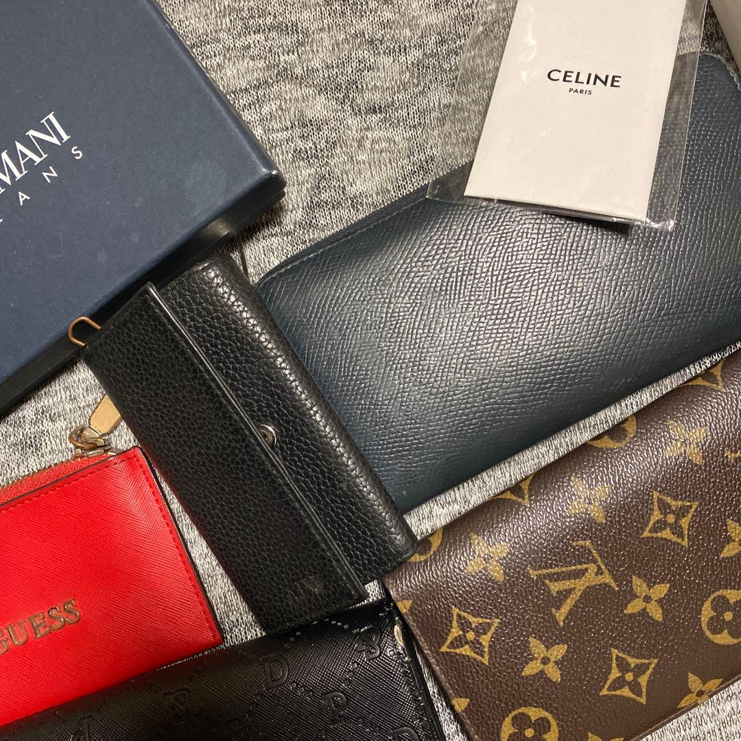 LOUIS VUITTON セリーヌ coach 長財布 二つ折り財布