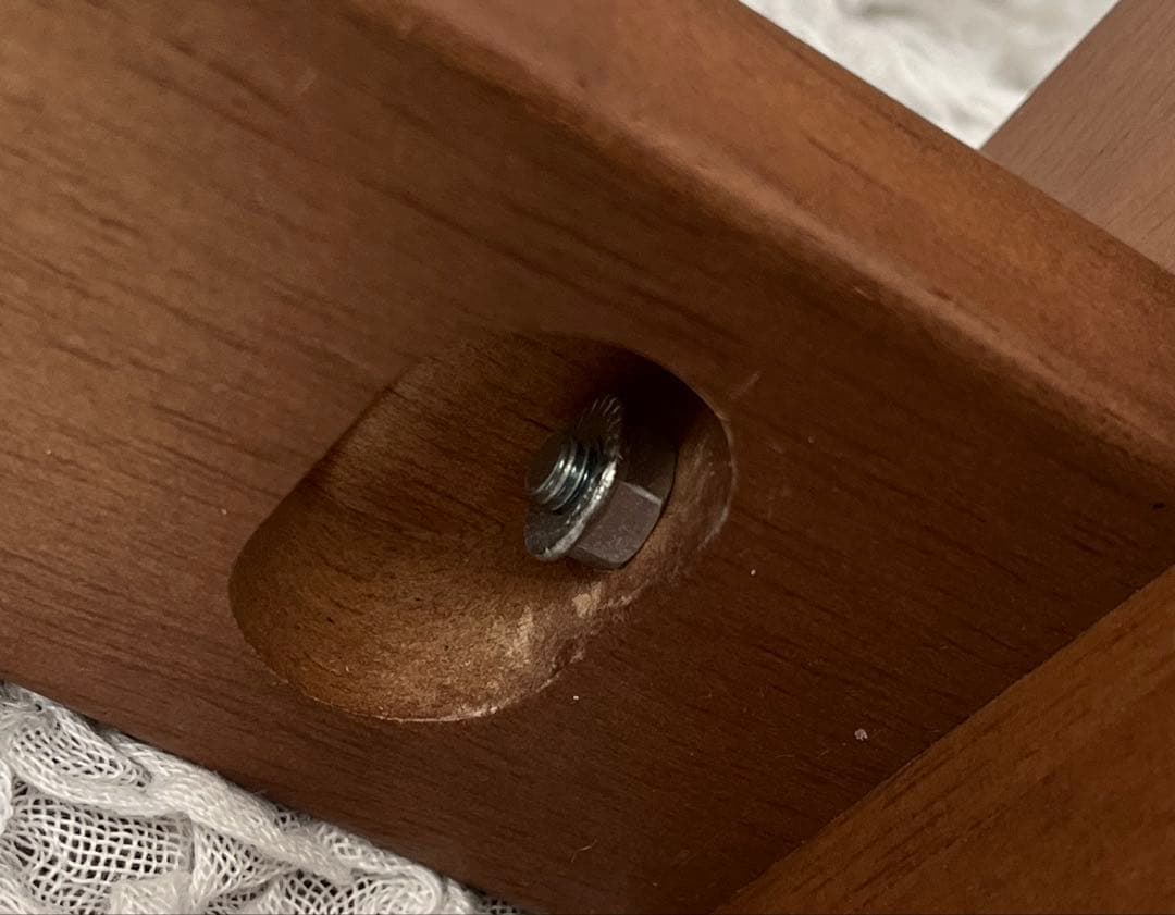 ニトリこたつ機能付き　長方形テーブル　ブラウン木目調木製こたつ シンプルデザイン