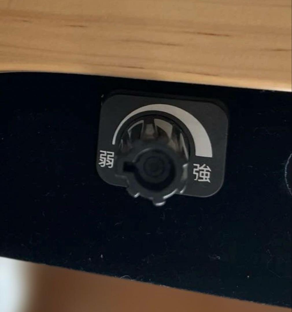 ニトリこたつ機能付き　長方形テーブル　ブラウン木目調木製こたつ シンプルデザイン