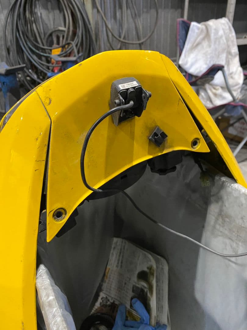 CB400 NC42 フロントカウル純正LEDライト付き