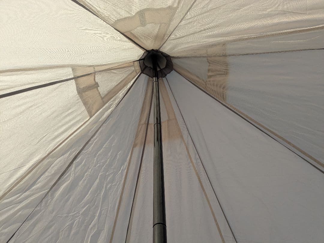 DOD　ワンポールテントL　T8-200-TN　おまけキャノピーポール付き