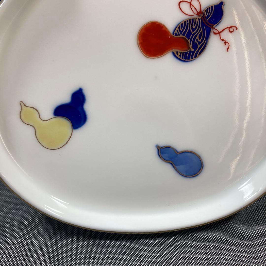 深川製磁　百年庵　六瓢　飯碗　皿　湯飲み　瓢箪　縁起物　ひょうたん　茶碗