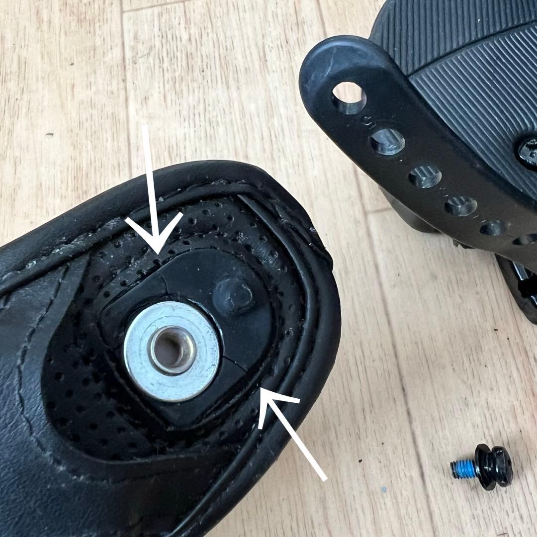 初めてのスノーボードに！MLサイズ 4×4 バートン 3D 対応ビンディング！