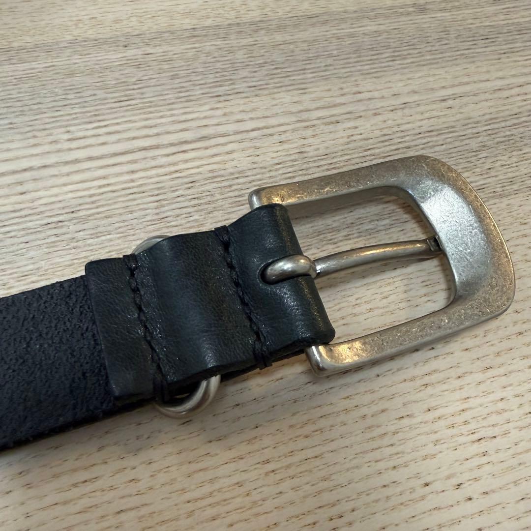 【未使用】Hender Schemeレザーベルト ブラック