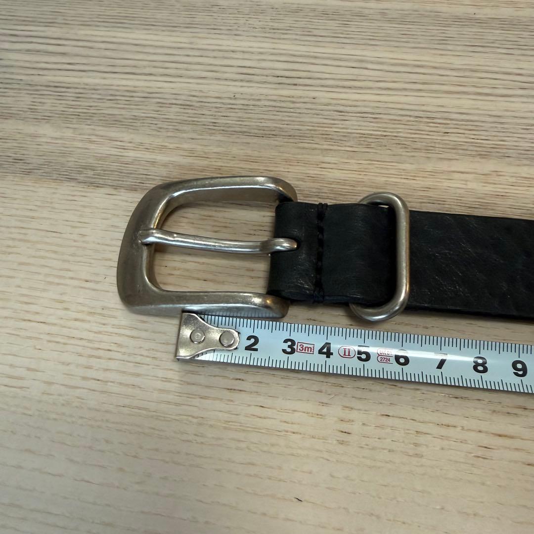 【未使用】Hender Schemeレザーベルト ブラック