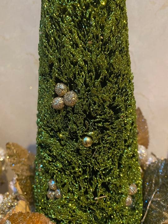 大人の　クリスマス　ツリー　ゴージャス　2個セット　飾り物　ディスプレイ