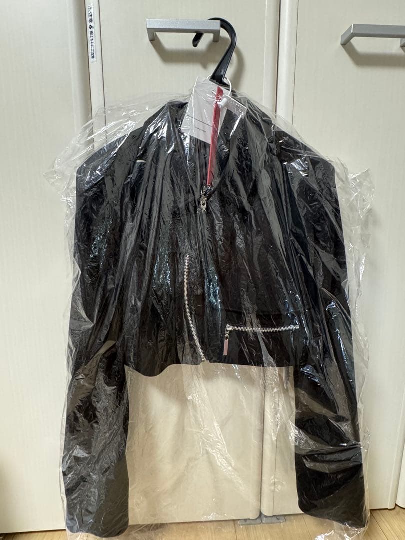 M　THEREDTHREAD S suede cutout jacket