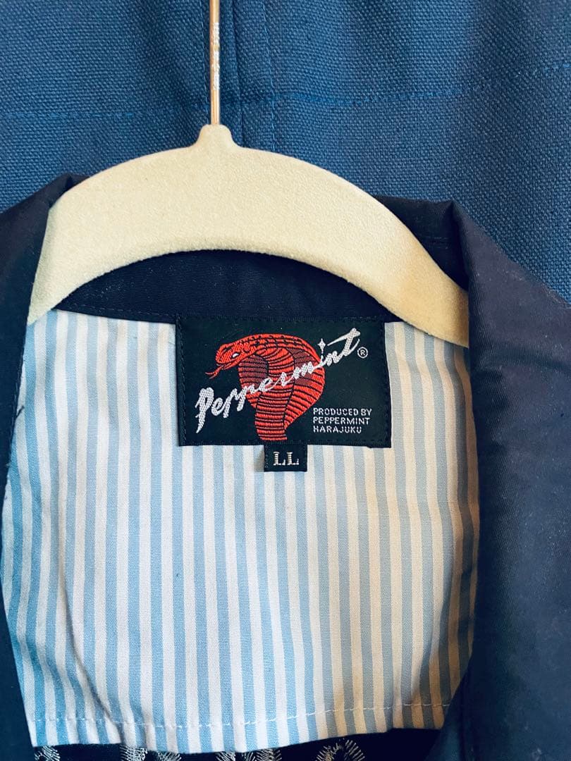 東京ペパーミント ネイビー ジャケット ロカビリー