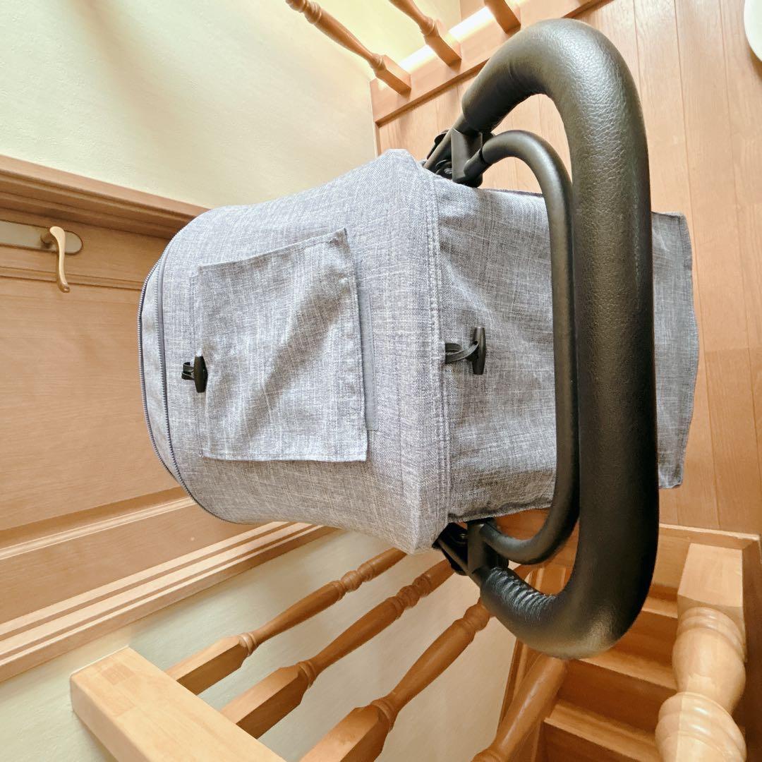 美品 エアバギー ココプレミア フロムバース メランジデニム air buggy