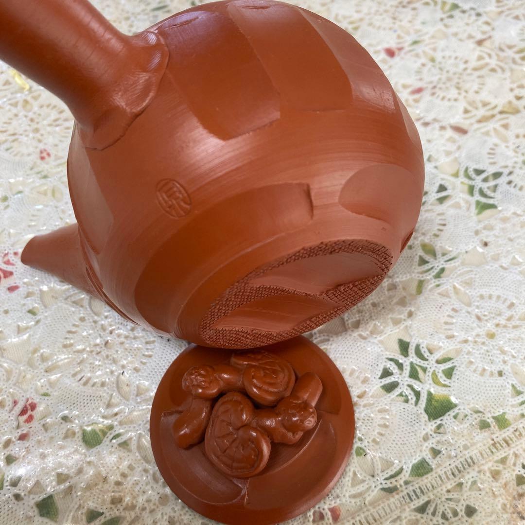 常滑焼急須　作家物