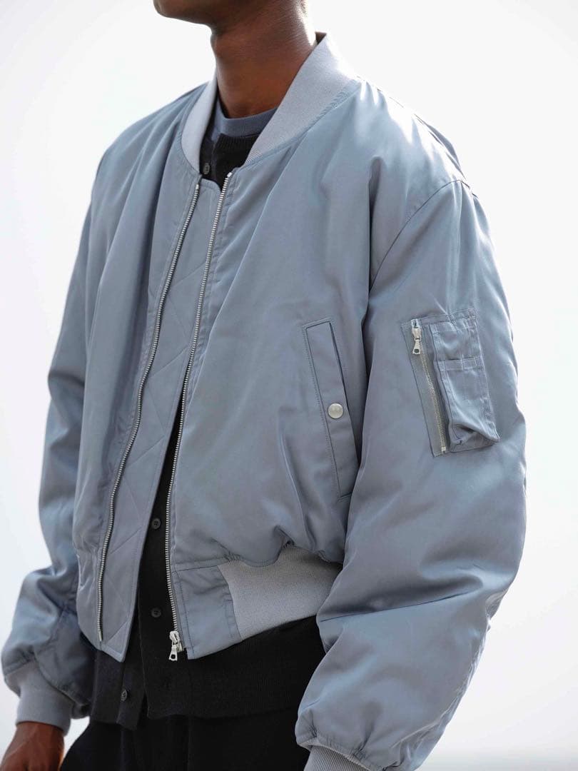 AURALEE Silk Twill Flight Blouson サイズ4