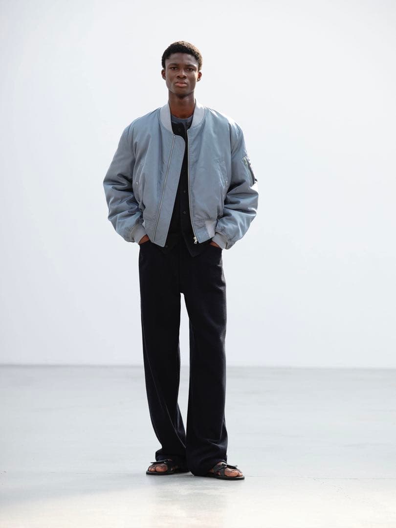 AURALEE Silk Twill Flight Blouson サイズ4