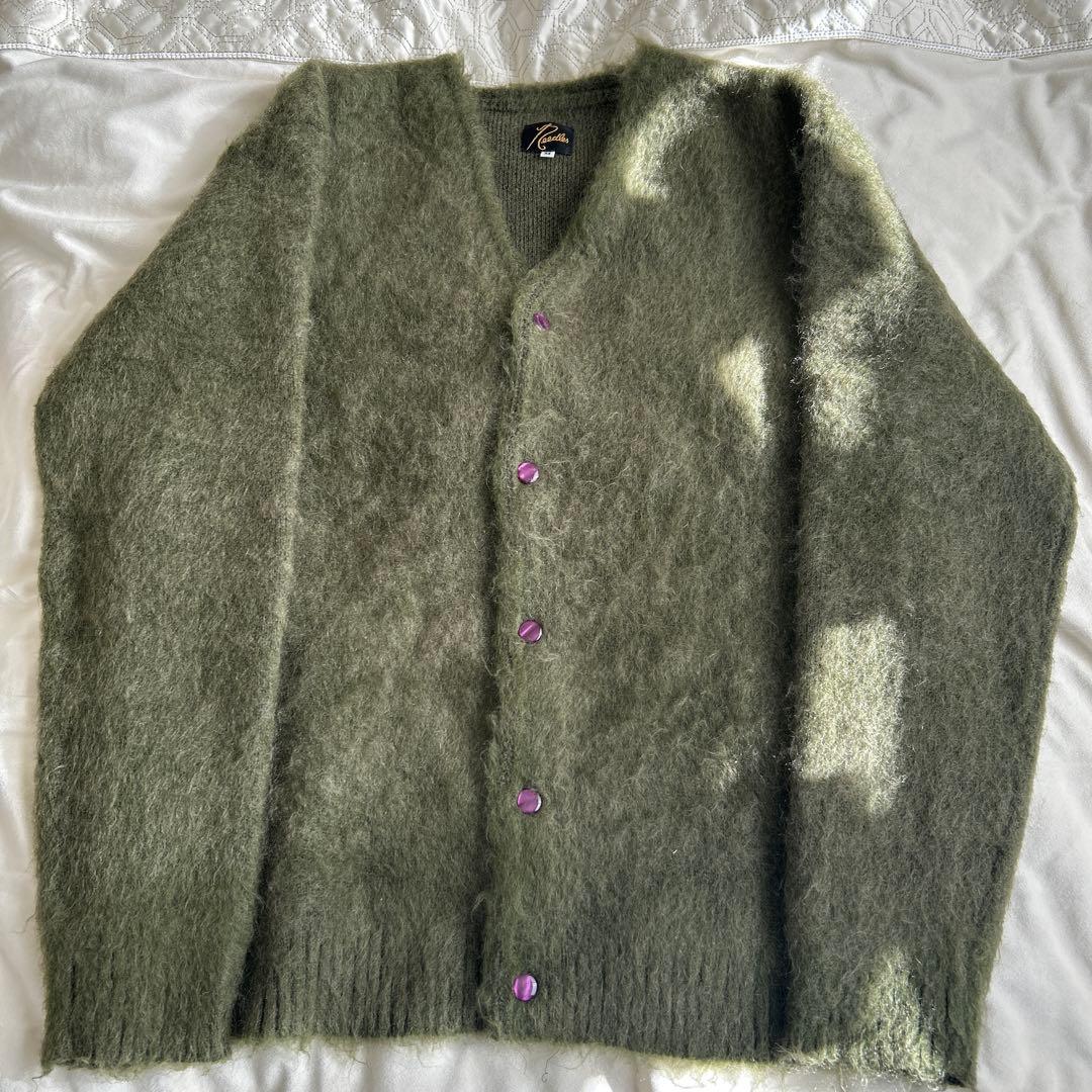 Needlesニードルズ Foremost別注 モヘアカーディガン