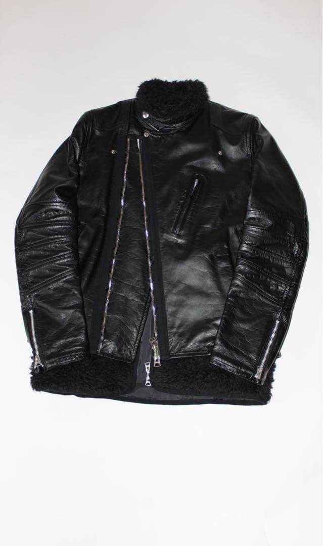 sacai 20aw レザーライダースジャケット