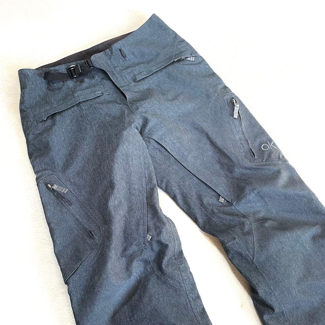 BURTON GORE-TEX スノボー　デニム　パンツ　S