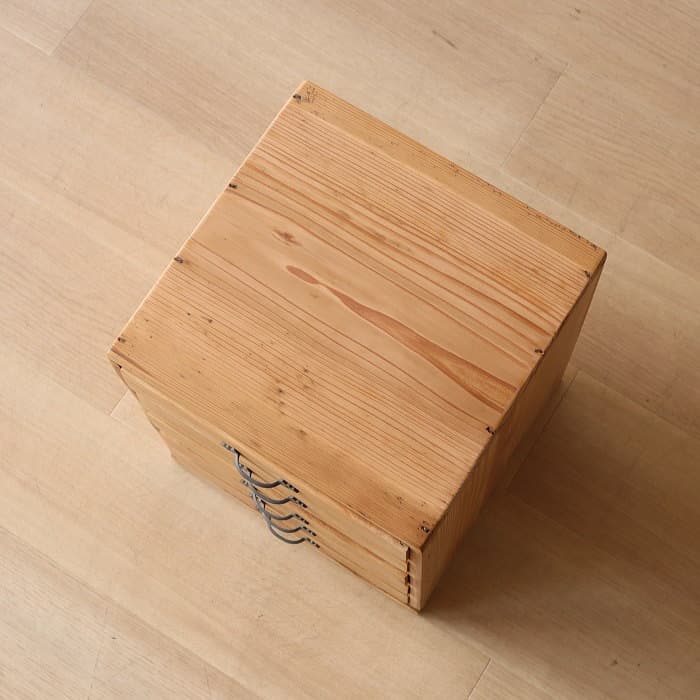 アンティーク 整理箱 タンス 古家具 引き出し5杯 無塗装 無垢材