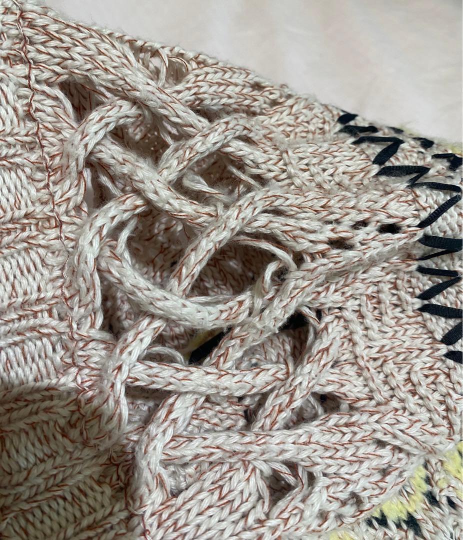 mame '21SS PRE COLLECTION ノルディックセーター