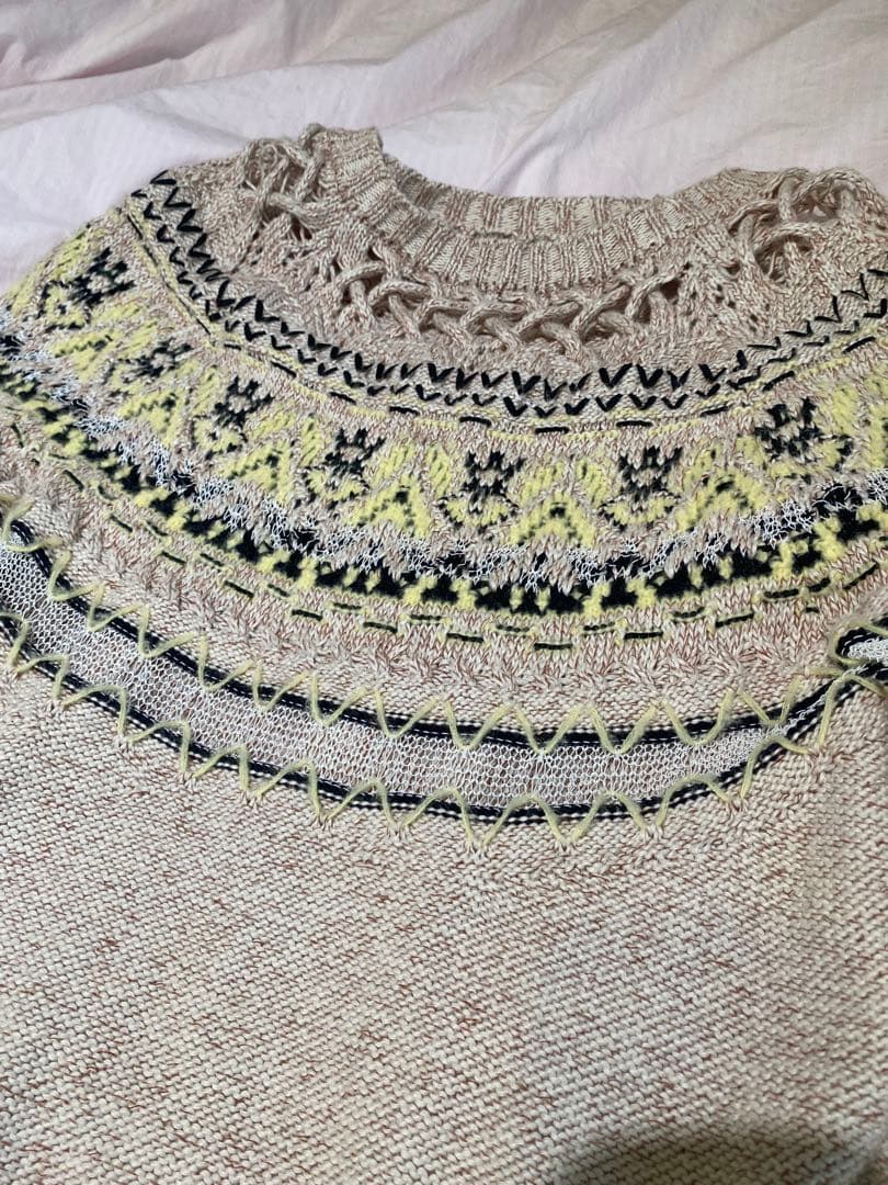 mame '21SS PRE COLLECTION ノルディックセーター