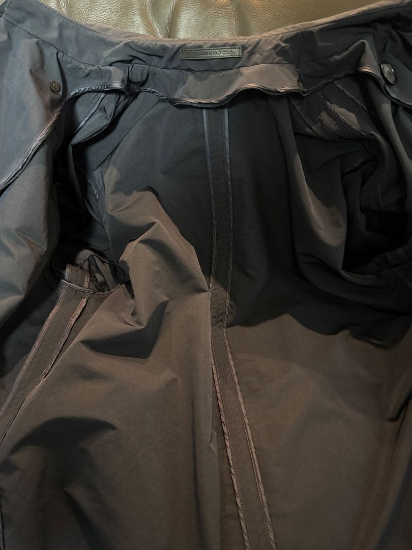 美品！GIORGIO ARMANI脱着ライナー濃紺トレンチコート46