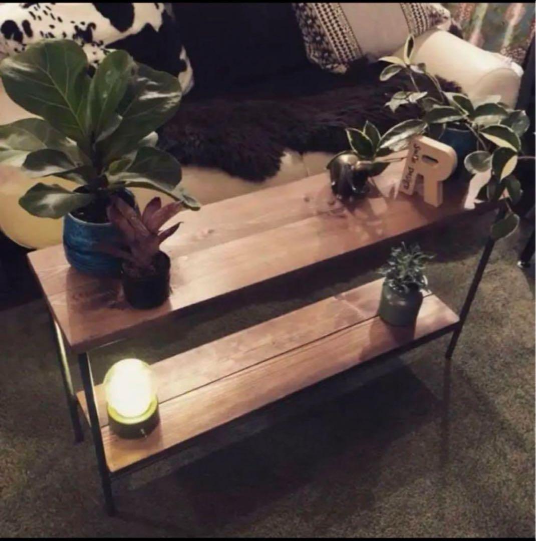 送料込　シェルフ　ラック　アイアン家具　ハンドメイド　オーダーメイド　男前家具