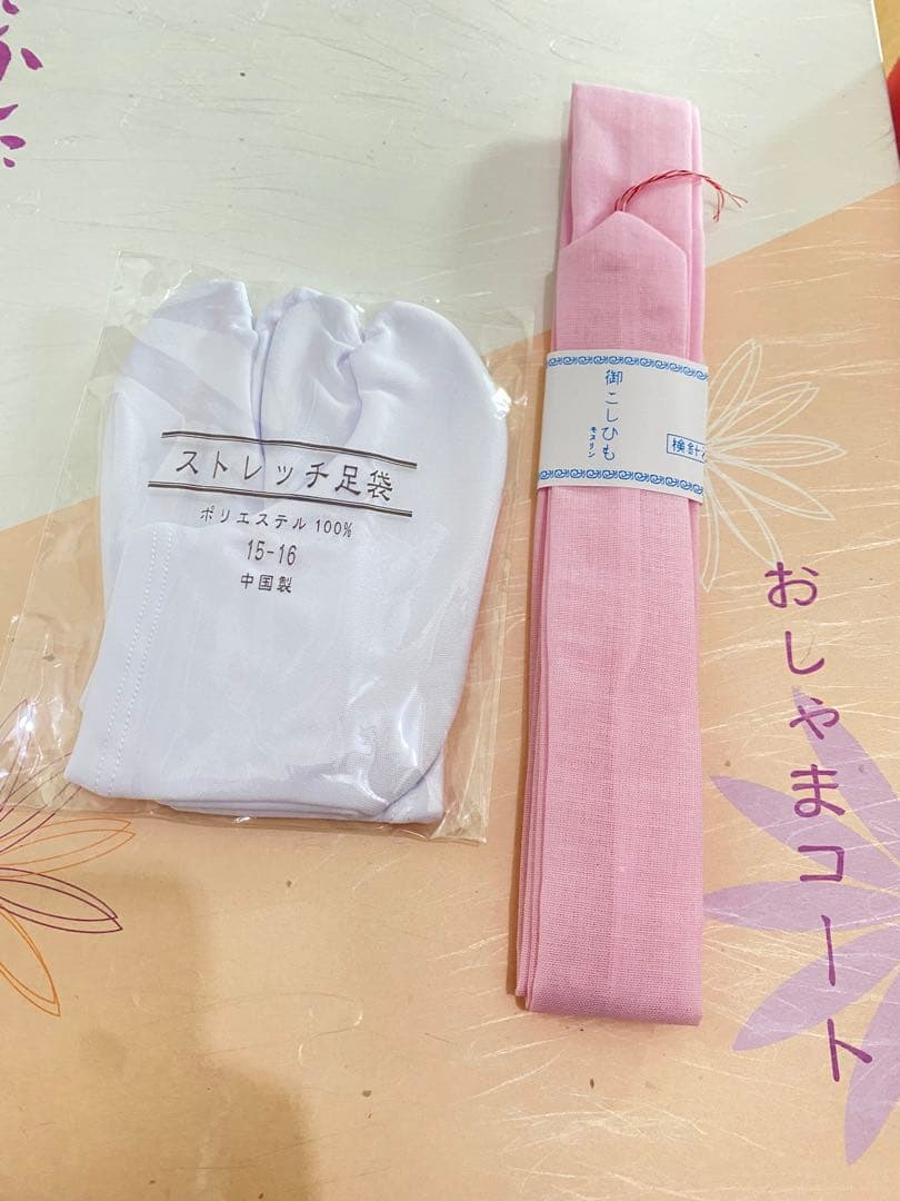 新品未使用　ひさかたろまん　3歳被布コートセット　黄色
