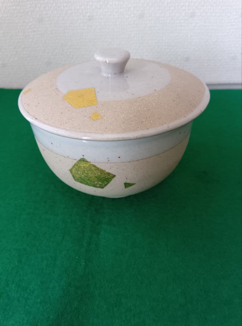 九谷焼 吉右衛門窯 金箔ちらし5客セット