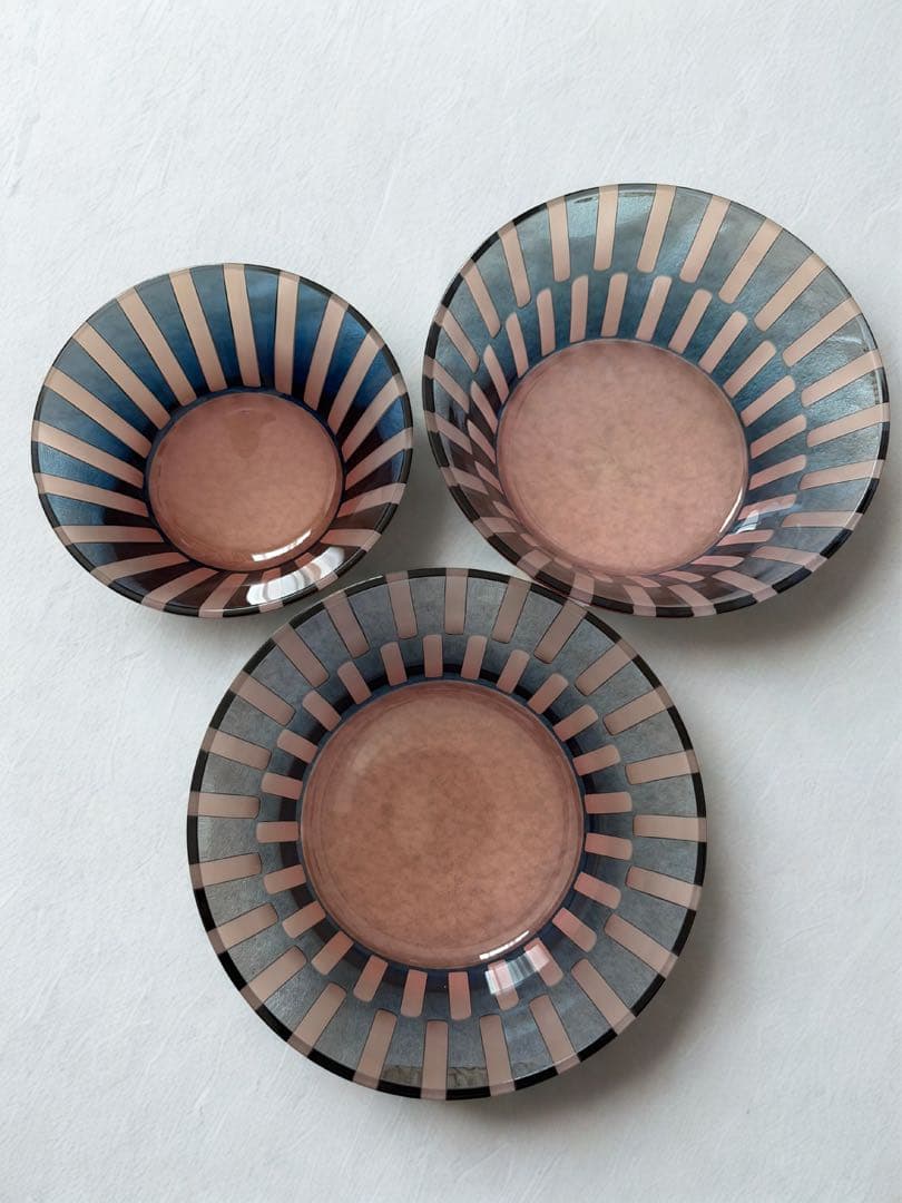 江戸切子 堀口硝子 3客