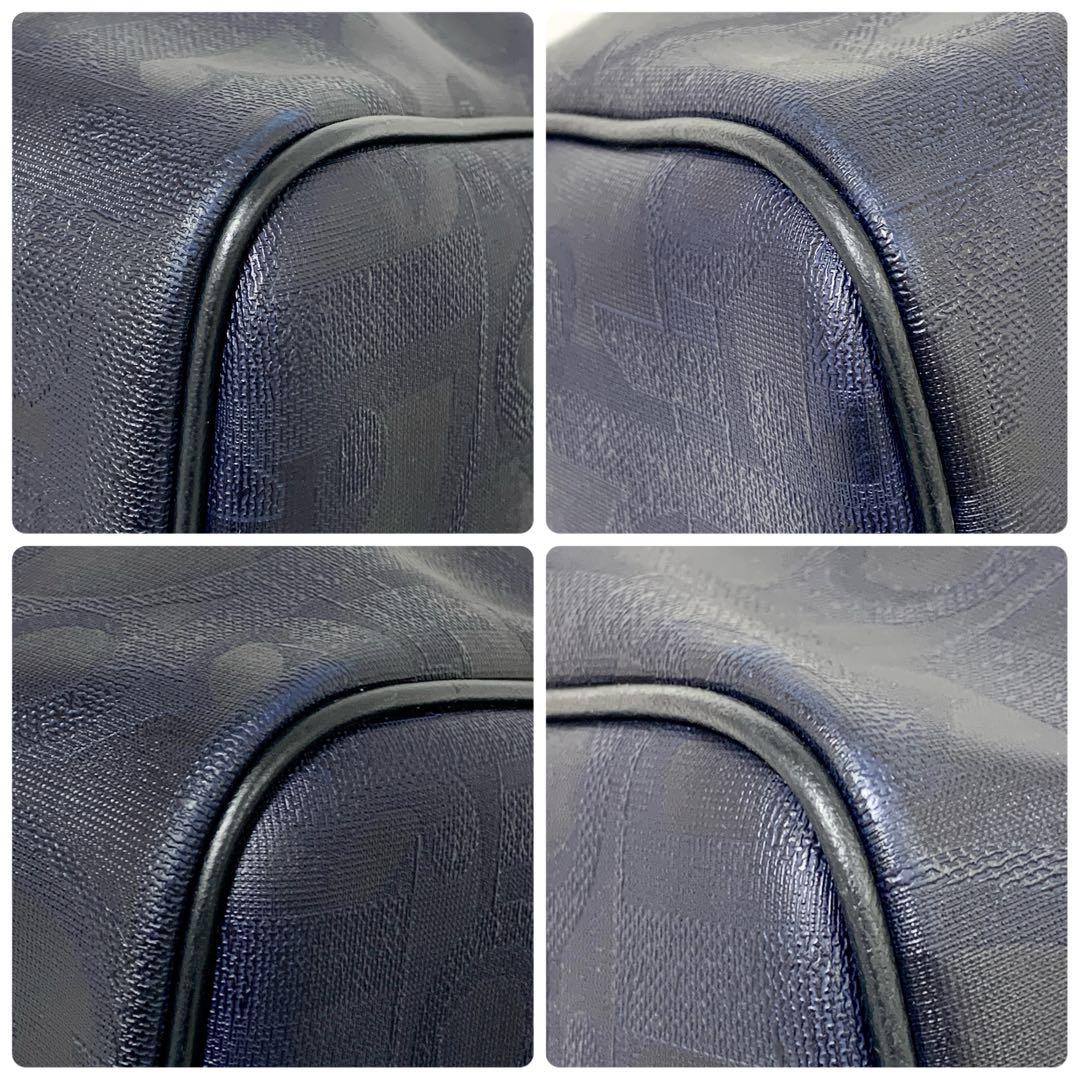 Christian Dior ボストンバッグ トロッター サークルロゴ 金ロゴ