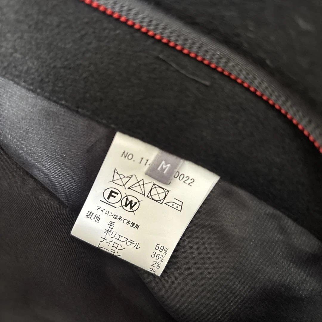 シップス✖️NOBILIA社製ウールコート　チェスターコート　黒