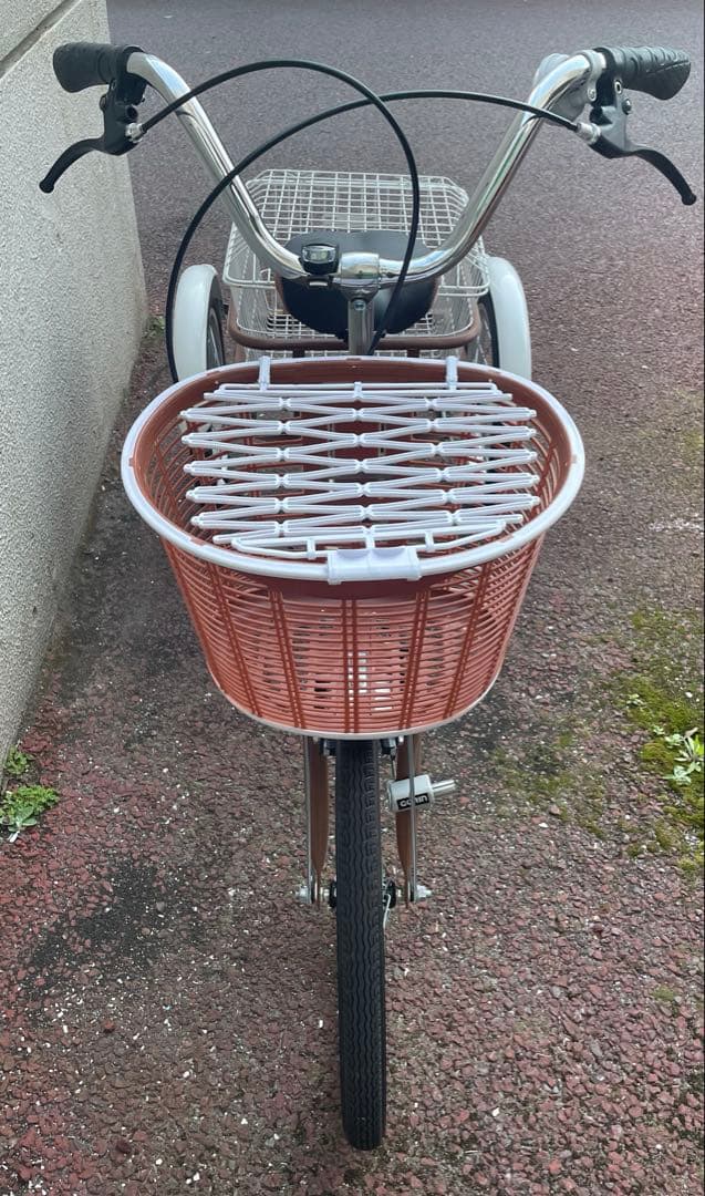 大人用三輪自転車 シニア自転車 三輪車 カゴ付き 折りたたみ自転車