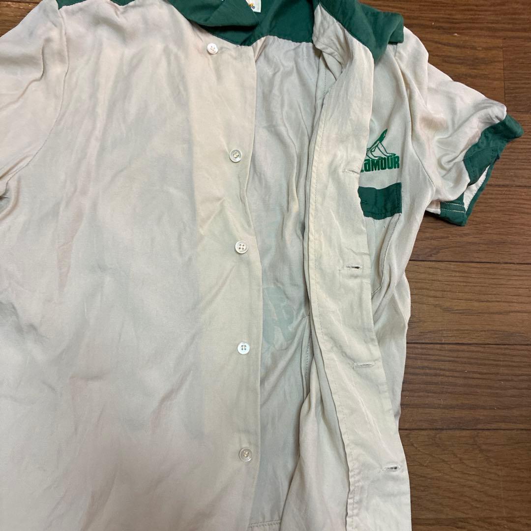 ヒステリックグラマー　90s ボーリングシャツ　希少　レア