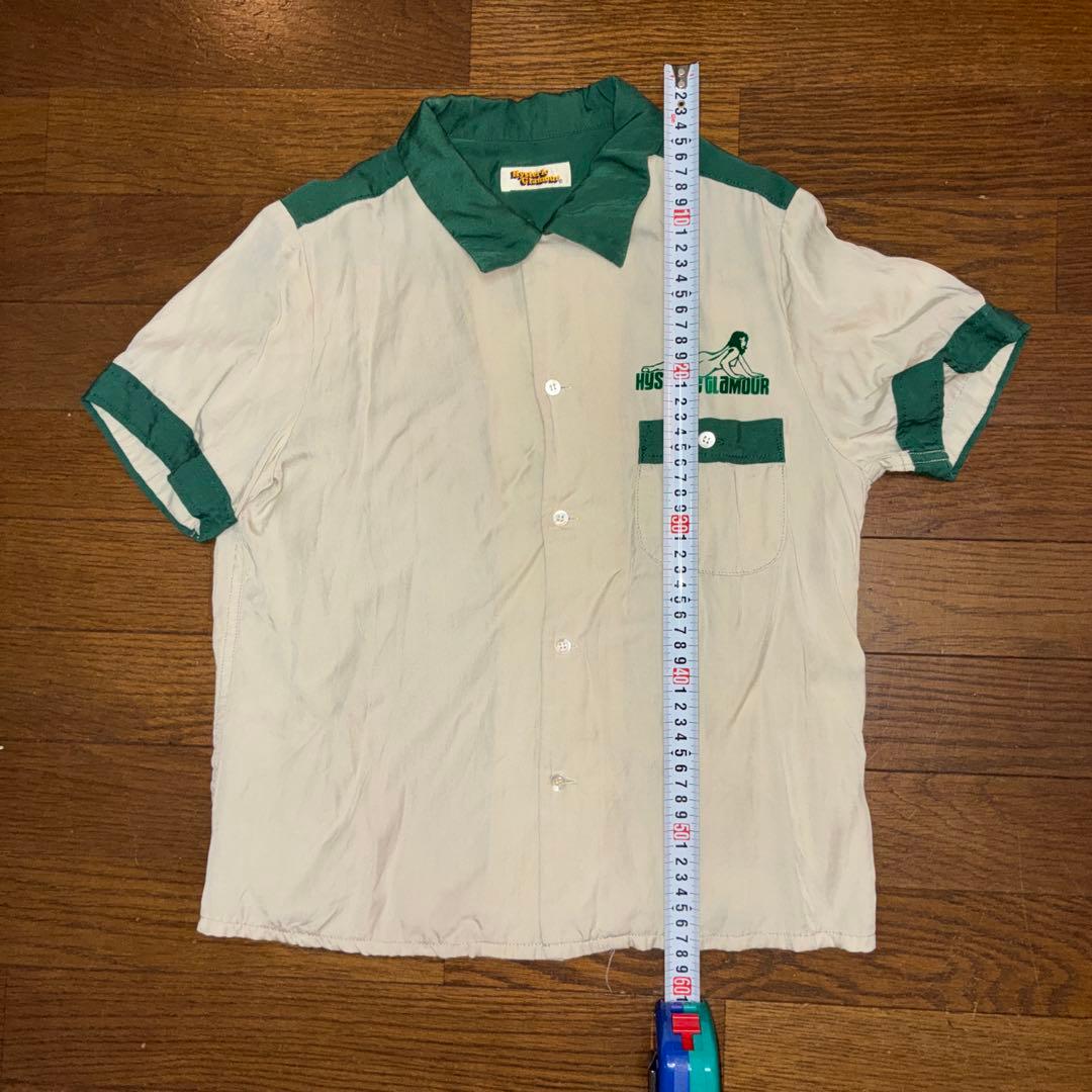ヒステリックグラマー　90s ボーリングシャツ　希少　レア