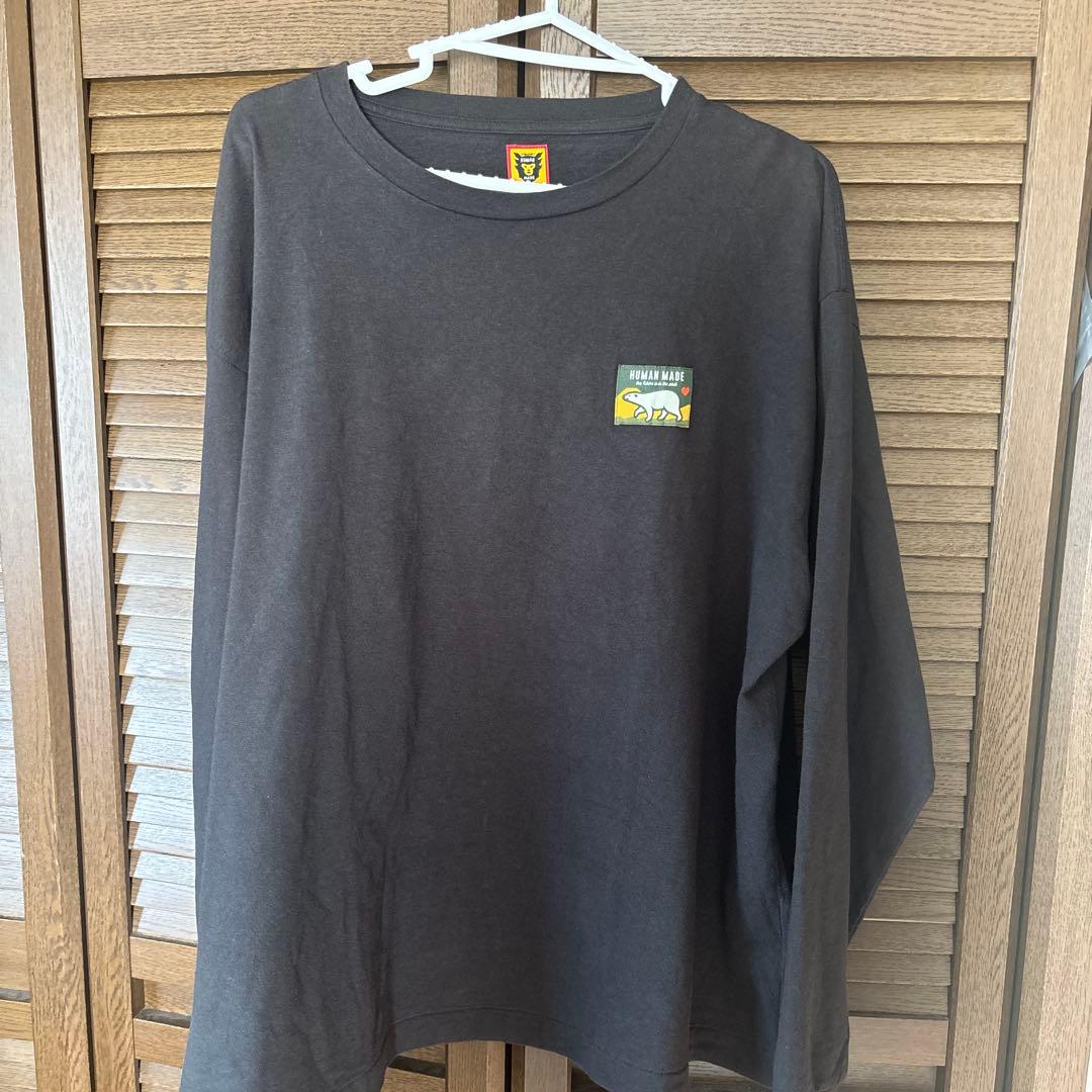 HUMAN MADE 長袖カットソー ブラック
