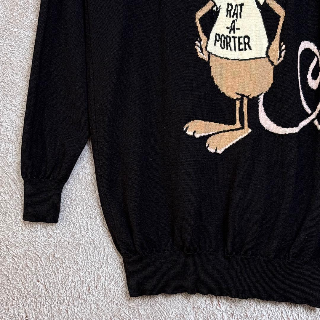 【Nana様】MOSCHINO ニットセーター ビッグプリント ビッグロゴ