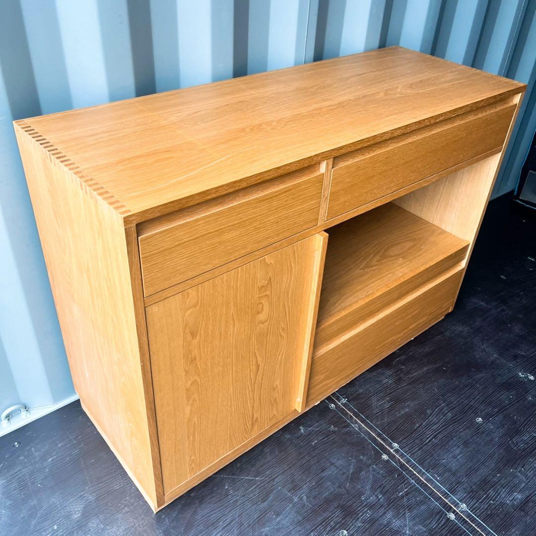 取付無料！ウニコ CRAFF クラフ 廃盤希少品 北欧風天然木キッチンカウンター