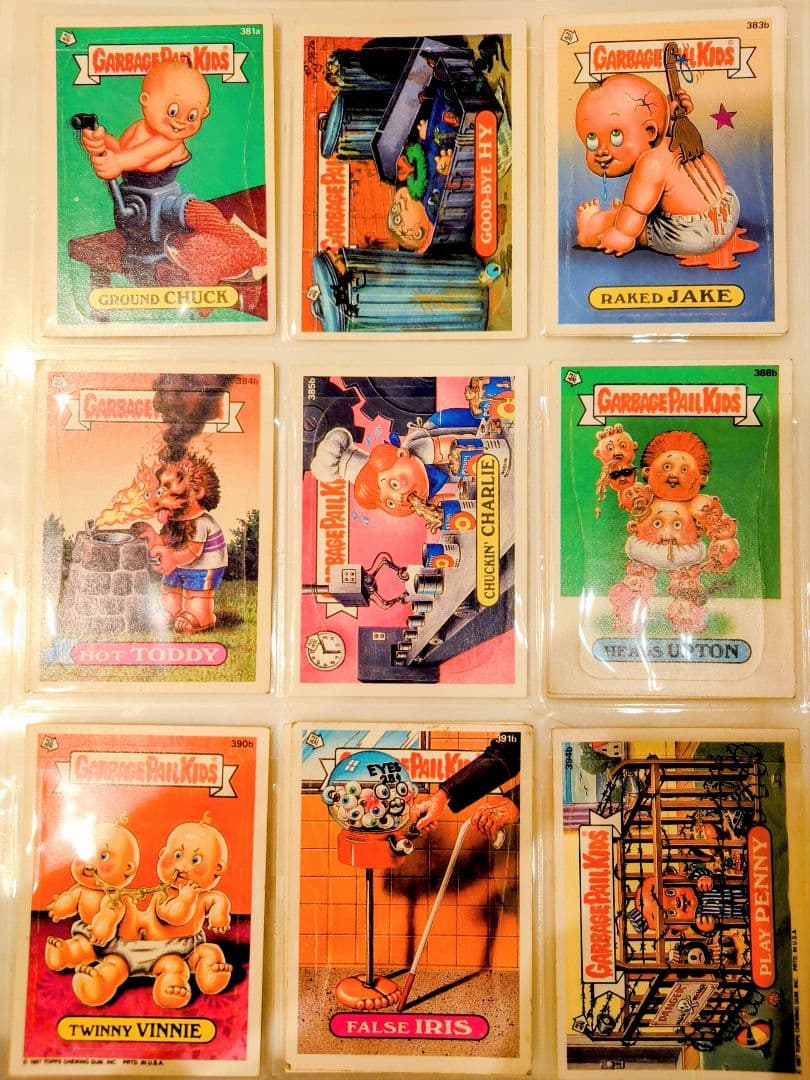 ビンテージ　1986年　USA ガーベッジペイルキッズ　カード　単品-まとめ売り