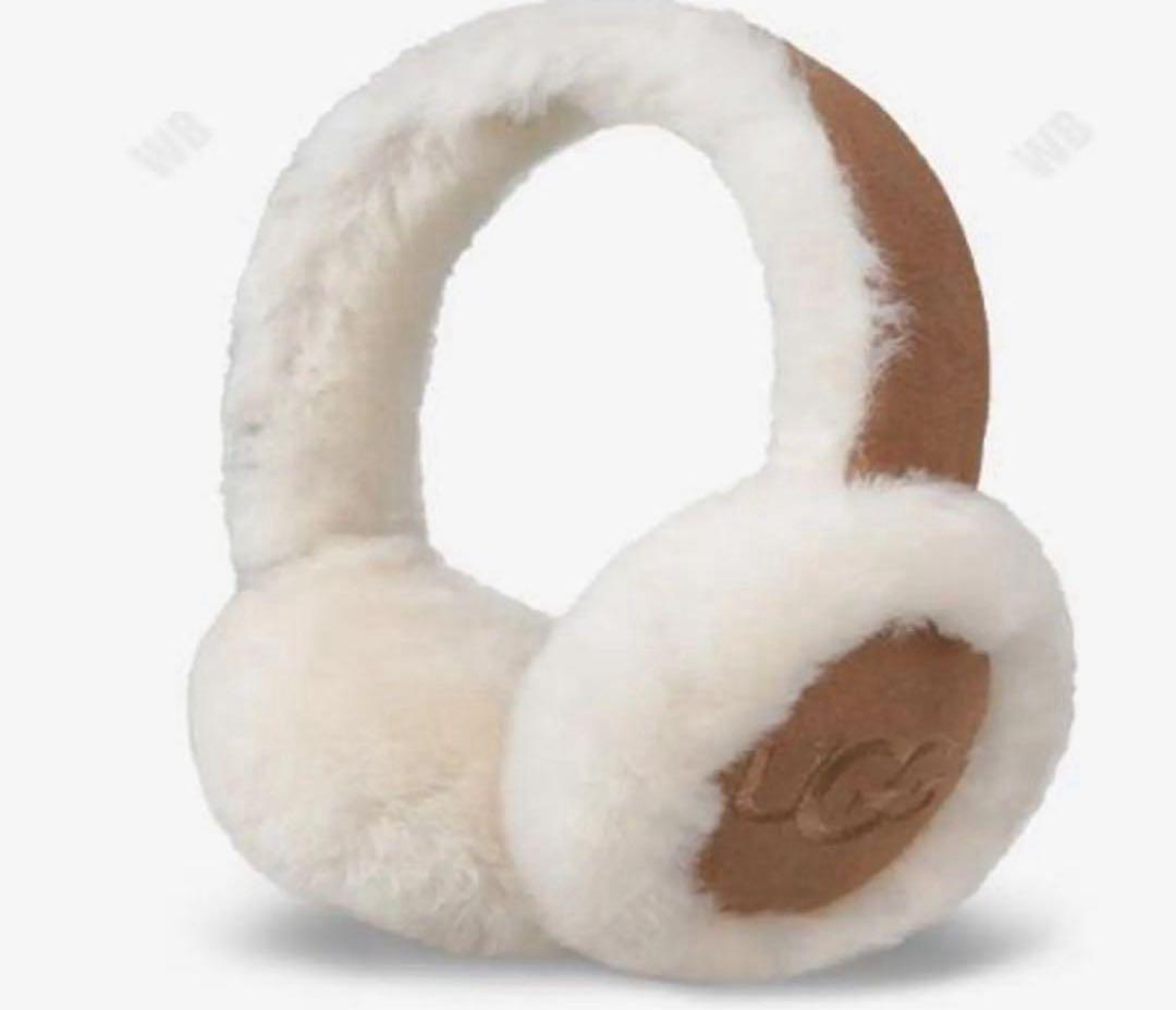 【国内正規品・完売品】UGG シープスキン エンブロイダリー イヤマフ