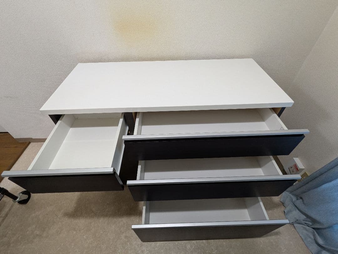 キッチンカウンター キュリー2 120CT DBR ニトリ