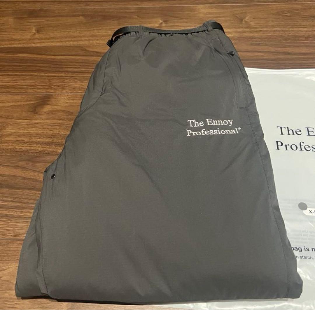 【XL】ENNOYとスタイリスト私物 PADDED NYLON PANTS