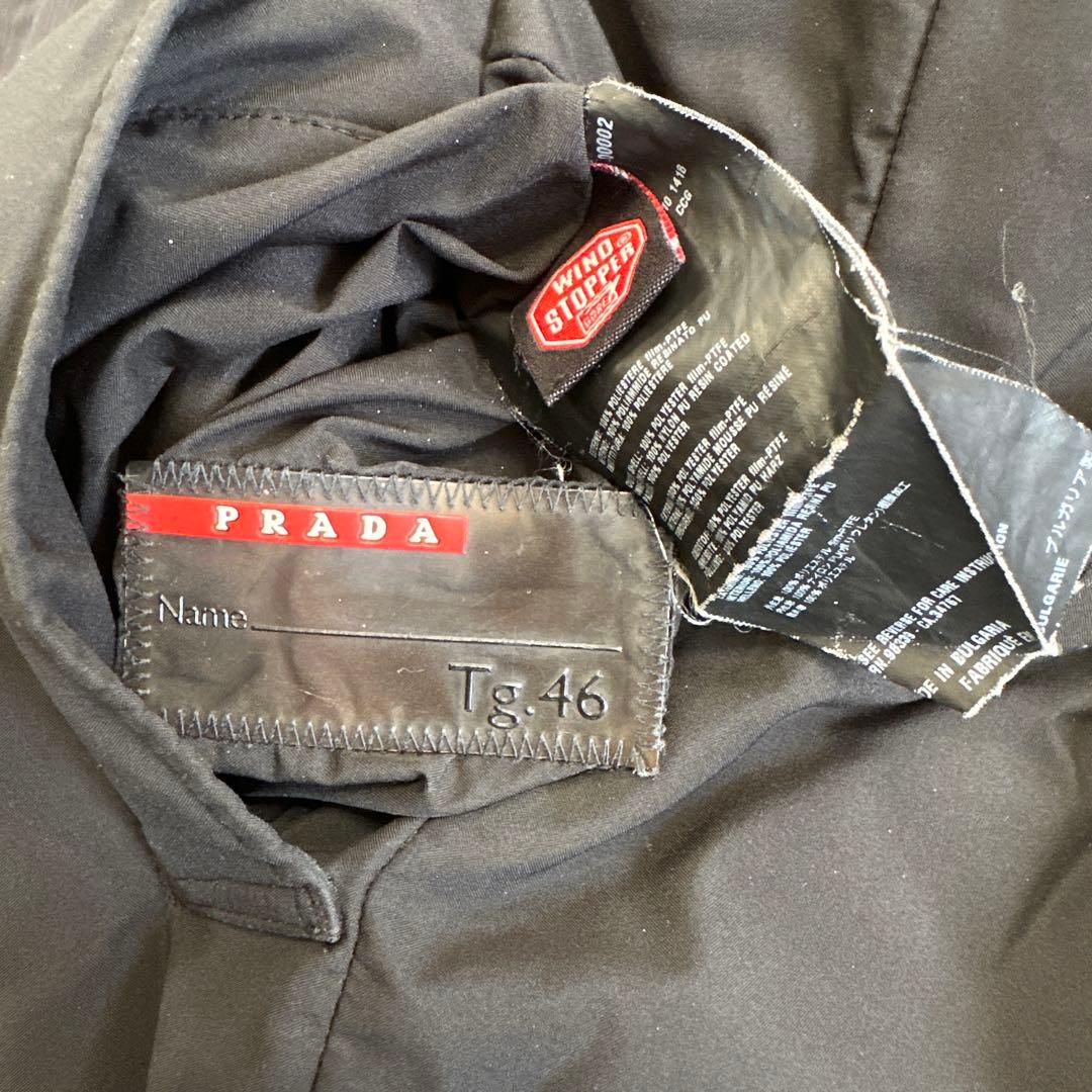 プラダ スポーツ リバーシブル ステンカラーコート